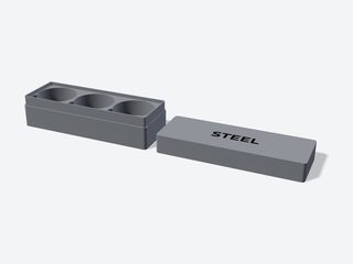 3D preview of the 3 top case (Metal series)