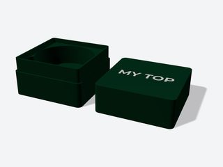 3D preview of the Single top case