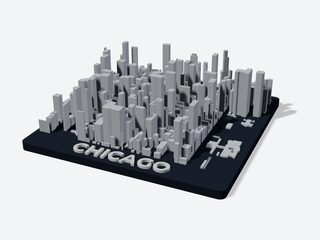 3D preview of the Chicago Loop