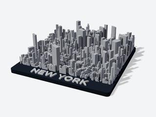3D preview of the Midtown Manhattan