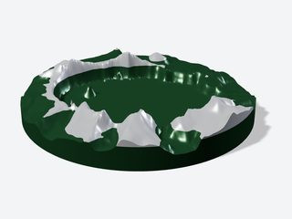 3D preview of the Crater Lake
