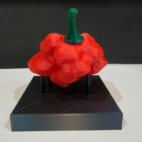 Sculpted Pepper Display Pieces