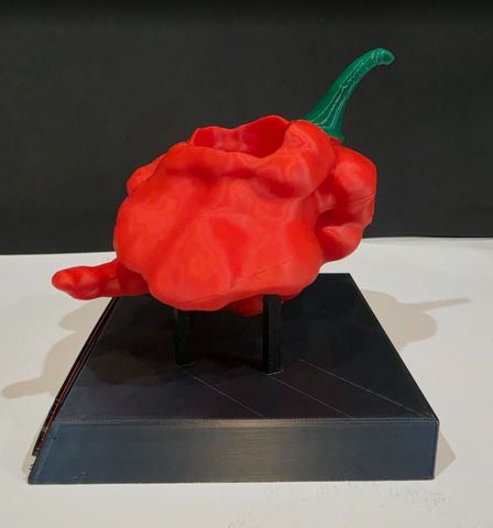 Sculpted Pepper Display Pieces