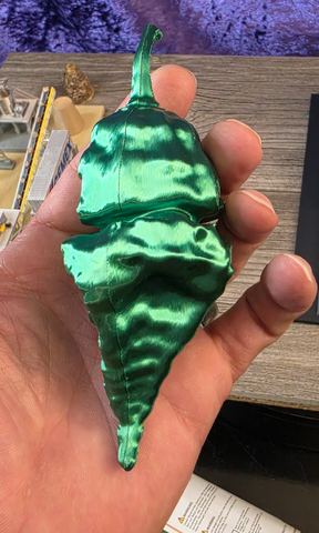 Sculpted Pepper Display Pieces