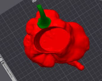 Sculpted Pepper Display Pieces design