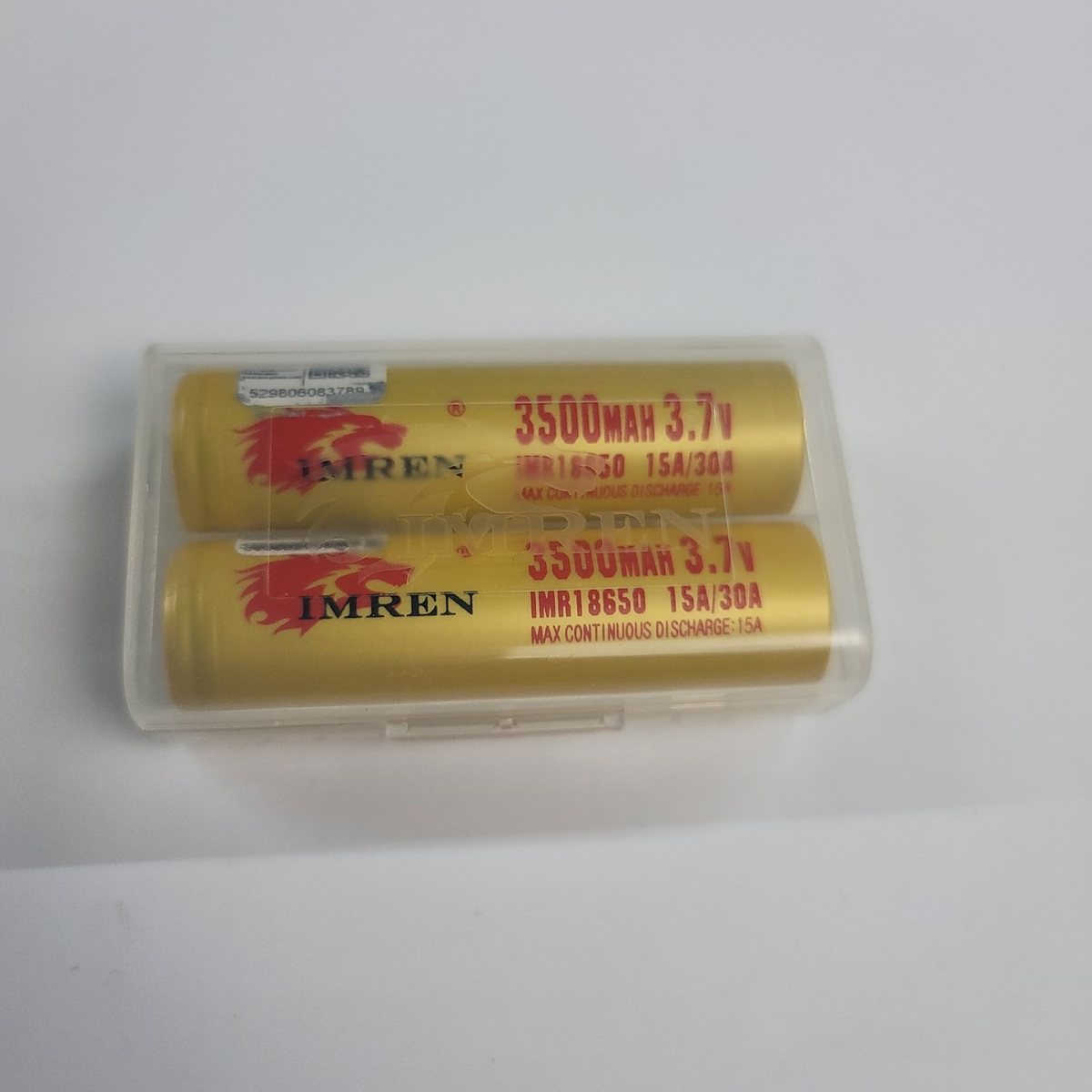 Imren 3500 mAh 15A/30A IMR 18650 Battery