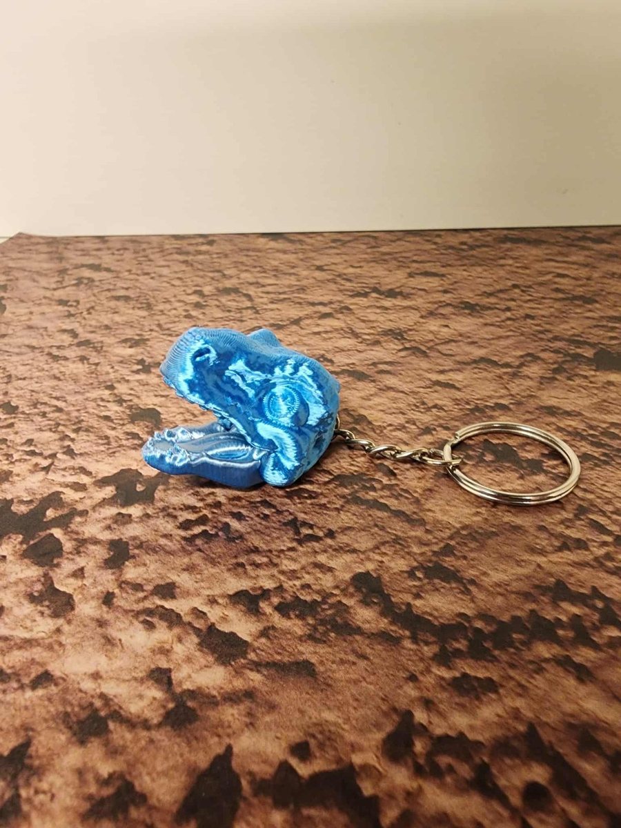 Velociraptor Keychain