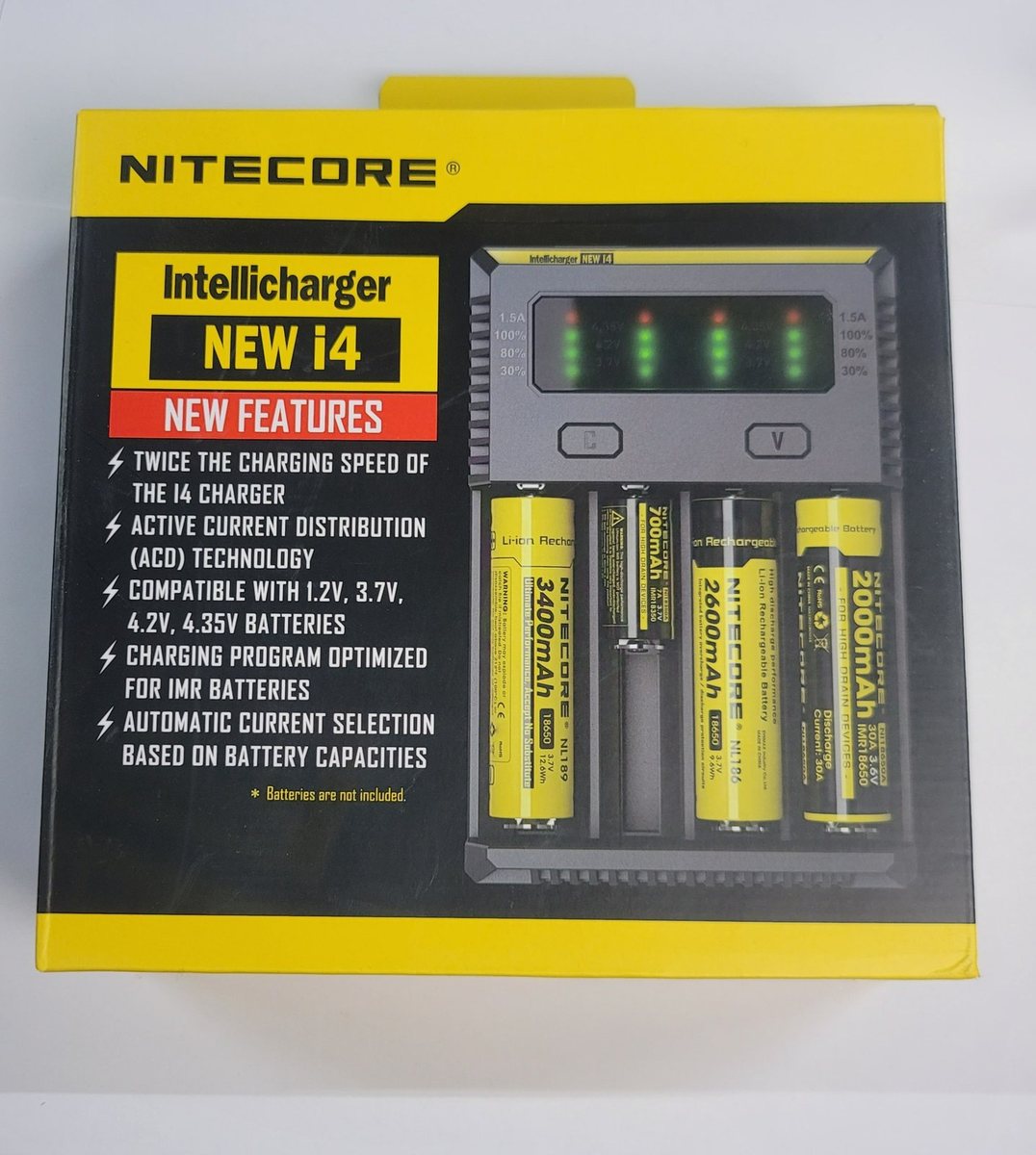 Nitecore I4 Intellicharger Battery Charger