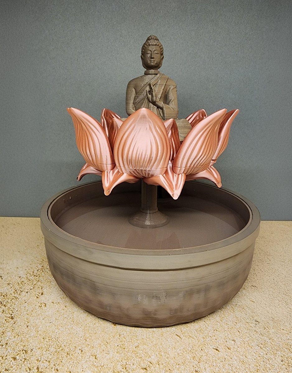Buddha in Bloom Fountain