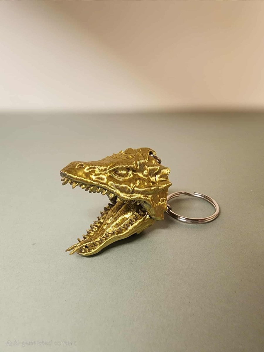 Basilisk Keychain
