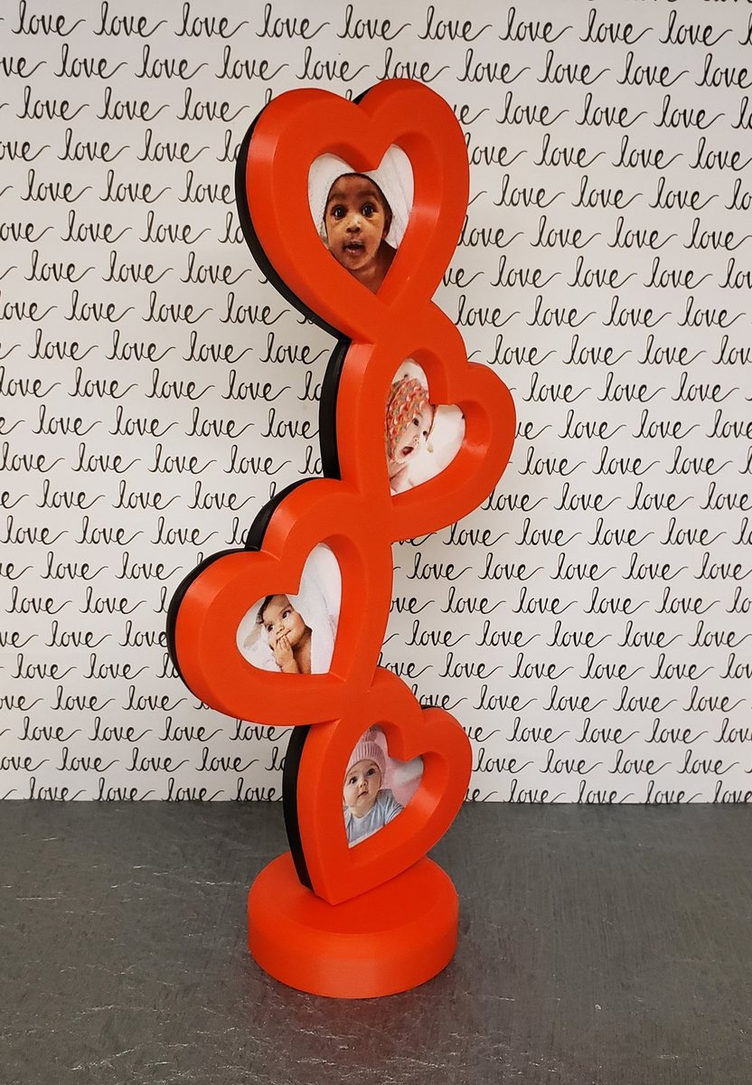 Heart Tower Picture Frame