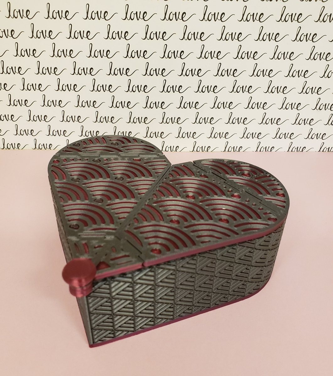 Origami Heart Box