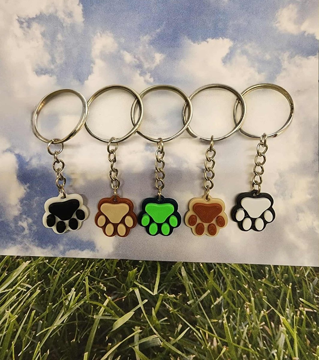 Paw Keychain