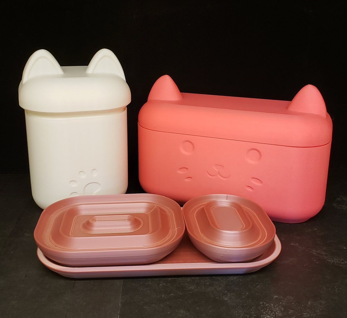Clean Kitty Bathroom Set