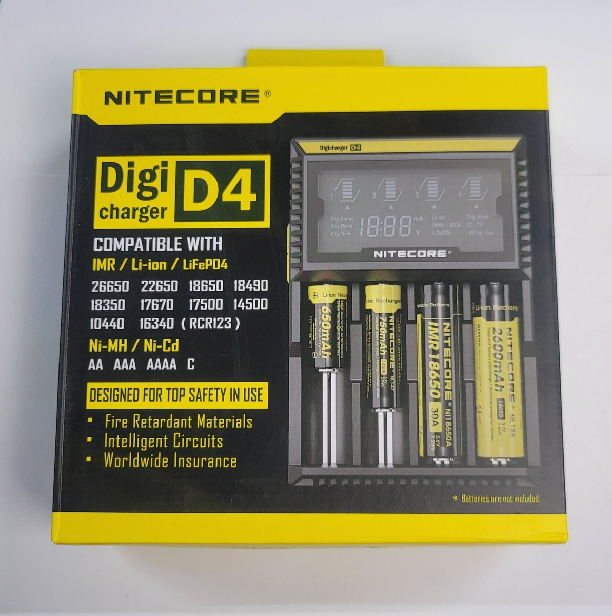 Nitecore D4 Intelligent Battery Charger
