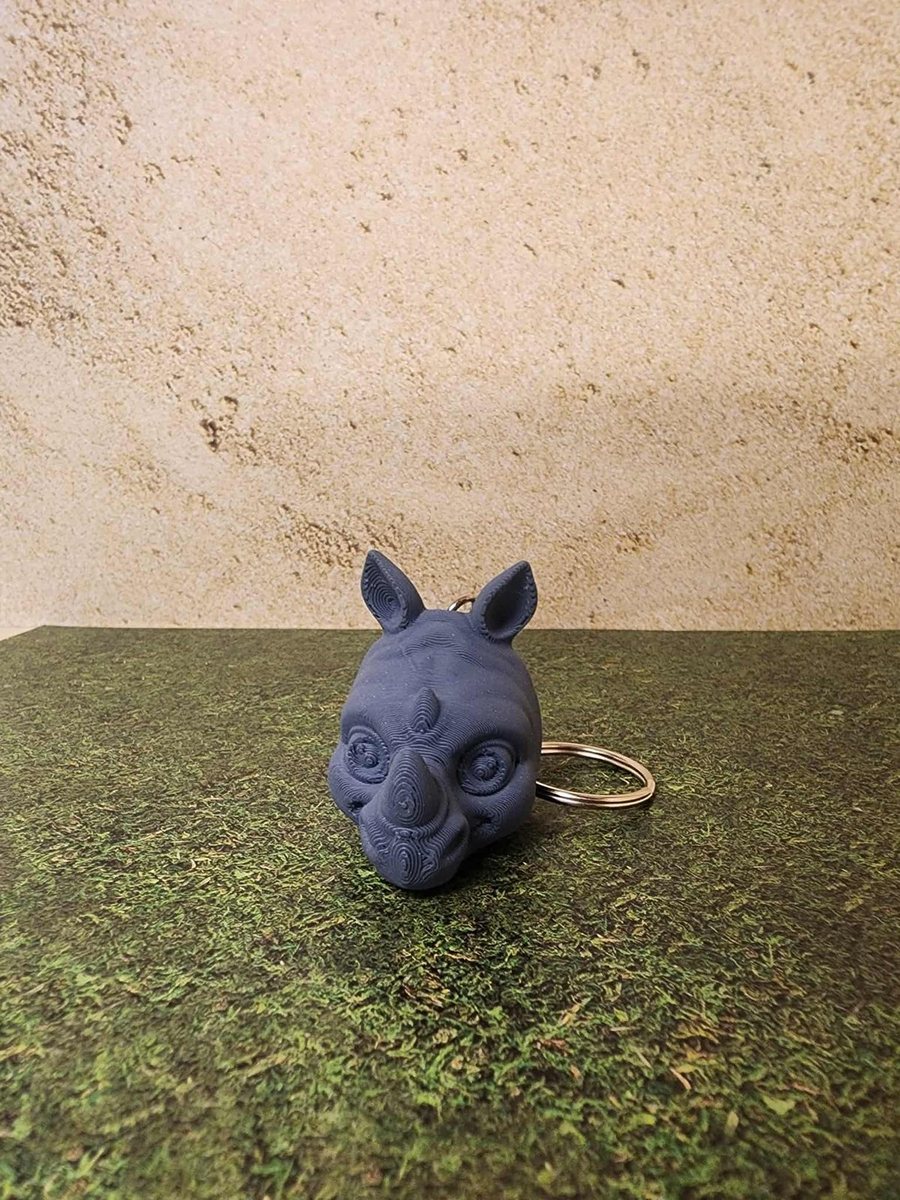 Rhino Keychain