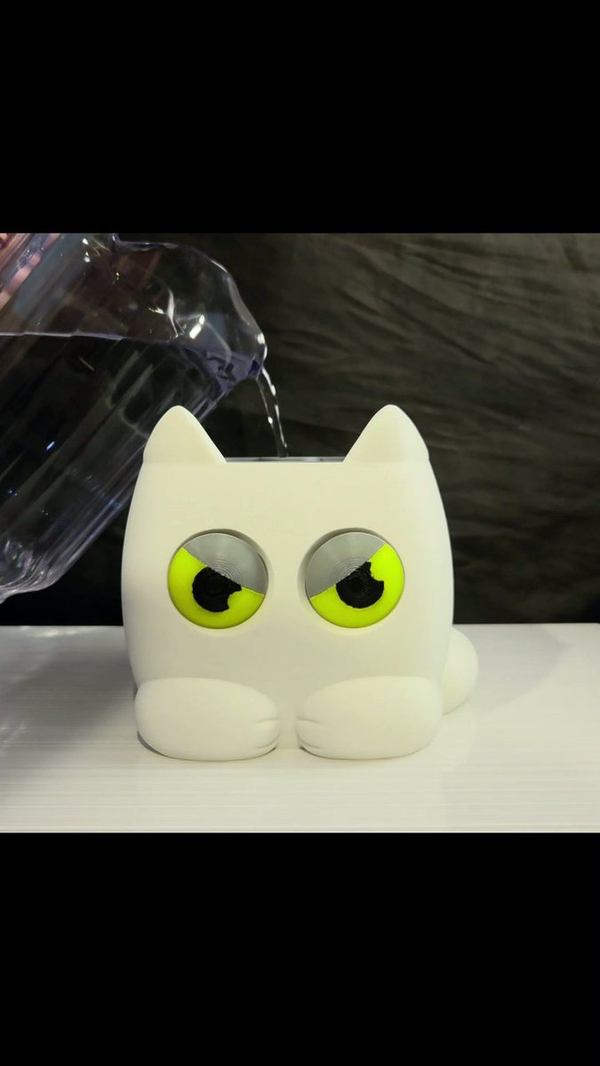Grumpy Kitty Planter