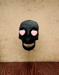 Skull with Heart Eyes