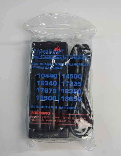 TrustFire TR-006 Li-ion Battery Charger For 4.2 V-3.0V 18650 26650 14500 AA etc