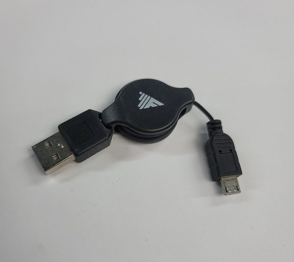 Retractable 6FT USB 2.0 A Male to Micro B Male 5-pin Data Charging Cable