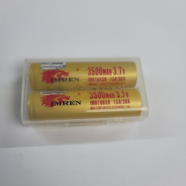 Imren 3500 mAh 15A/30A IMR 18650 Battery
