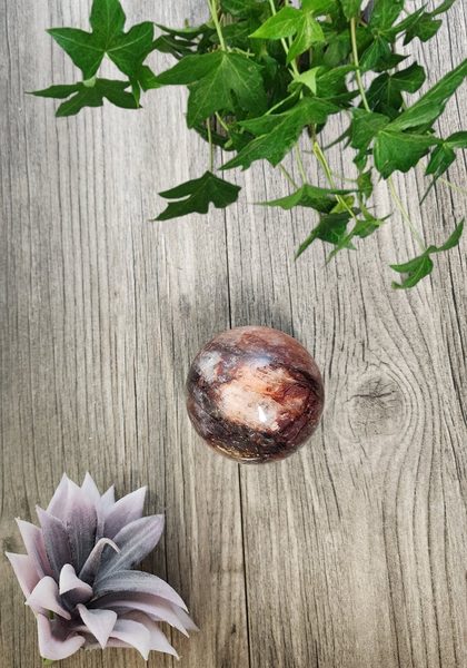 Fire Quartz Sphere