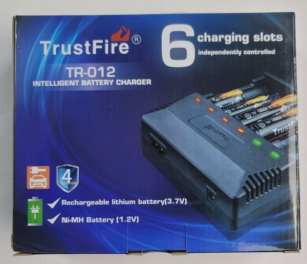 Trustfire TR-012 6 Slot Battery Charger