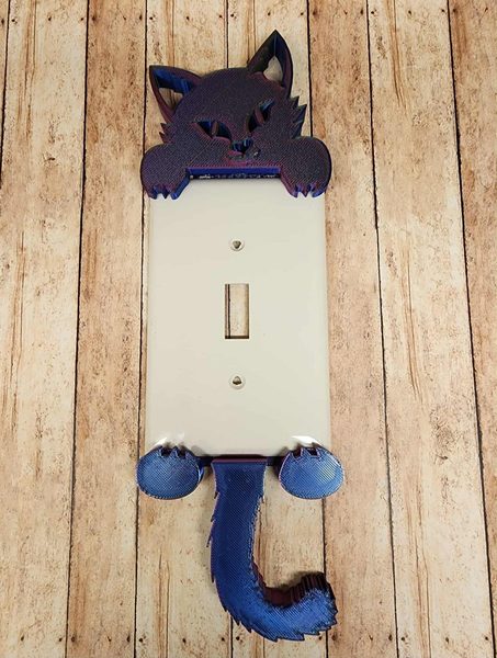 Cat Light Switch Decoration