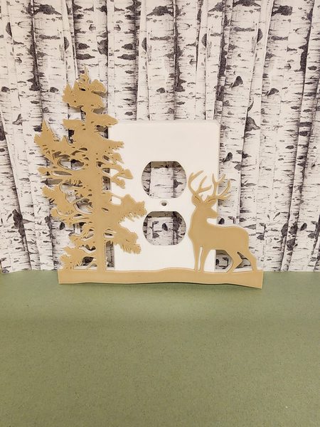 Deer Outlet Cover