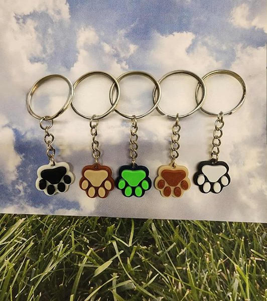 Paw Keychain
