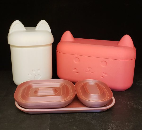 Clean Kitty Bathroom Set