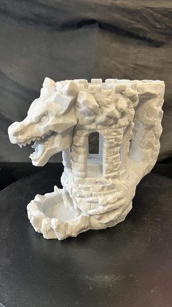 Dragon's Fortress Dice Tower/Can Holder