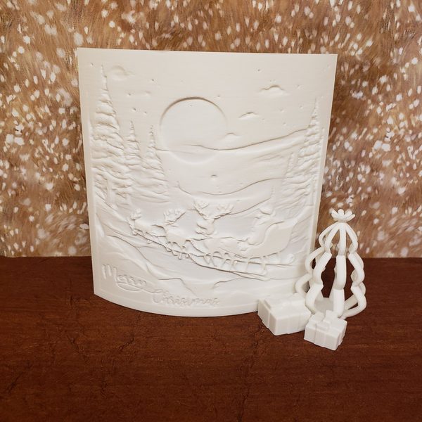 Christmas Lithophane