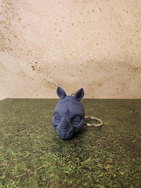 Rhino Keychain